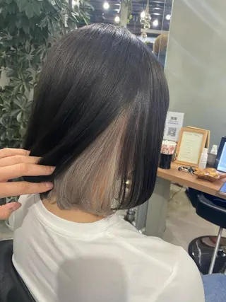 ショート yuuka🌻 ハイライト/艶カラーのヘアスタイル