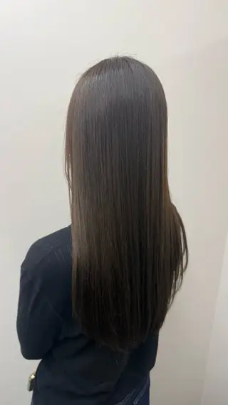 ロング 森本 朝香のヘアスタイル