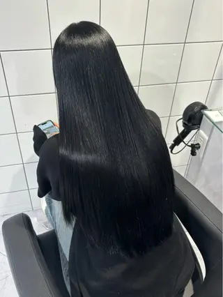 ロング カラー 表参道♡暗髪♡ 艶カラー♡アユミのヘアスタイル