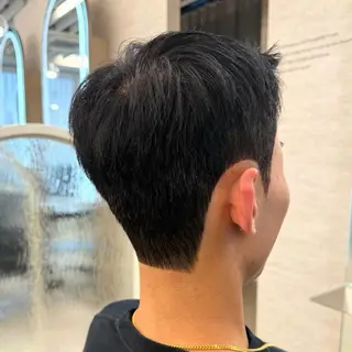 メンズ 韓国式ダウンパーマ 🇰🇷櫻井健のヘアスタイル