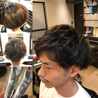 ショート 瀬川 将寛のヘアスタイル