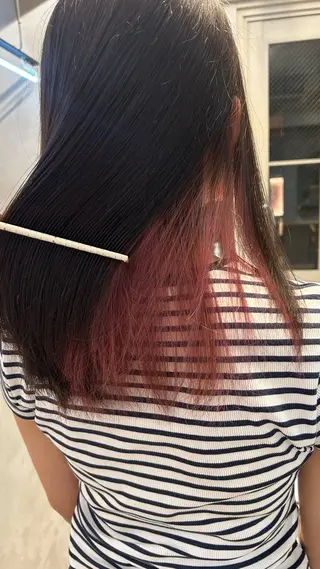 ロング カラー じゅわっと暖色カラー 🍊Moemiのヘアスタイル