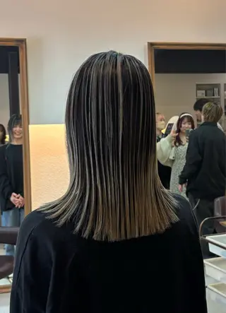カラー メンズカット パーマRISAのヘアスタイル