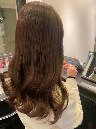 ロング カラー NATSUKI😸 ✂︎南森町美容室のヘアスタイル