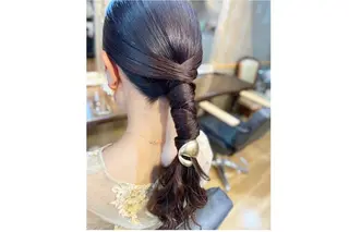 ロング sHioN髪質改善 美髪矯正／ヘア着付けのヘアスタイル