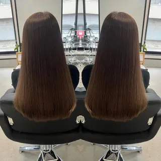 ロング 伊藤 詩織のヘアスタイル