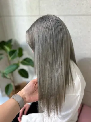 セミロング カラー PSY【サイ】池袋 KYOKAのヘアスタイル