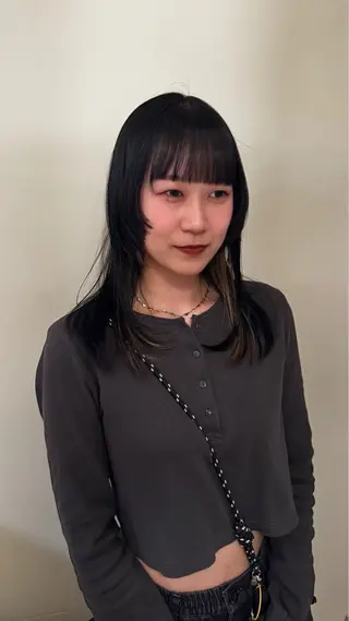 カラー ピエドプール NINAのヘアスタイル