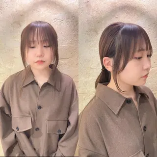 ロング セキネ シュウヘイのヘアスタイル