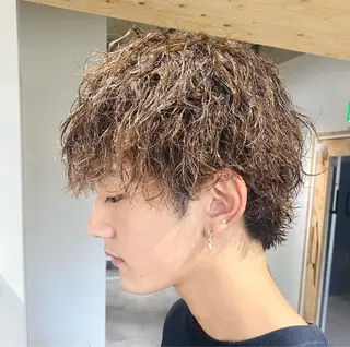 パーマ メンズ トレンドパーマ‼️ NAOKI💥のヘアスタイル