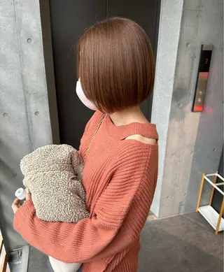 ショート カラー 似合わせショート×透 明感/やじまたかしのヘアスタイル