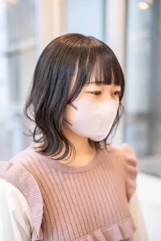ミディアム Lazo/ 原弥和子のヘアスタイル