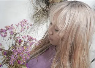 ロング カラー 安藤悠里/ハイトーン /デザインカラーのヘアスタイル