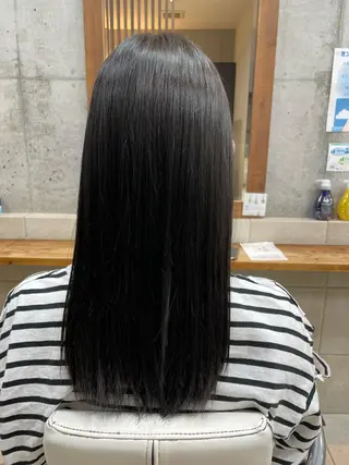 ロング カラー 鈴木 皆斗のヘアスタイル