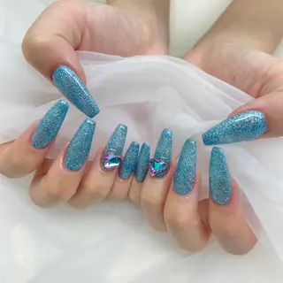ロング ネイルJaol 池袋のネイルデザイン