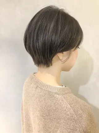 ショート カラー 徳本 駿太のヘアスタイル