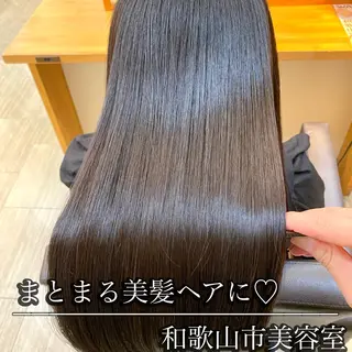 セミロング 和歌山髪質改善 那須優太のヘアスタイル