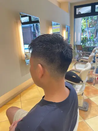 メンズ 丸みショート/メンズ カット　佐々木真未のヘアスタイル