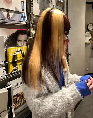 ロング カラー タナカ カナ🫧のヘアスタイル