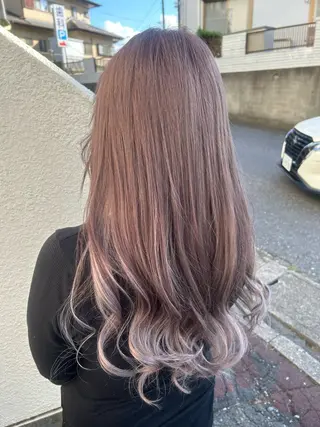 ダブルスキルエクステ /羽エクステ白石宇由のヘアスタイル
