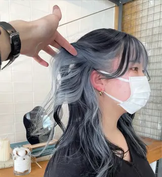 ロング カラー 無料ショートモデル 募集中❗️秋山ひらいのヘアスタイル