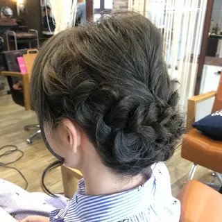 ヘアアレンジ 川本 あゆのヘアスタイル