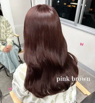 ミディアム ブリーチなし暖色 💗AKARI💗のヘアスタイル