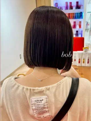 ショート 加納千華 /ボブ/ぱつっとボブのヘアスタイル