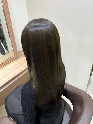 ロング カラー 【メンズパーマ✨️ 髪質改善矯正】岩城のヘアスタイル