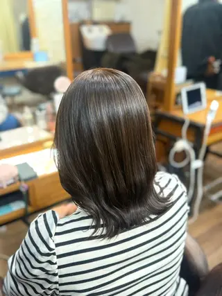 カラー ティセラ💖 カットモデル募集中のヘアスタイル
