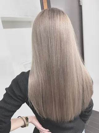 ロング カラー 大船 ⌇モデル募集 🫧CHIKA 🫧のヘアスタイル