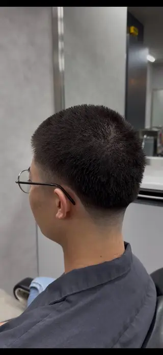 ショート メンズ Barber king所属・katsuma harutoのヘアスタイル