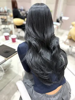 ロング カラー 銀座/レイヤー/ 透明感カラー✨りくのヘアスタイル