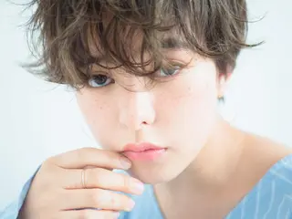 ショート カラー パーマ 水口 英里のヘアスタイル