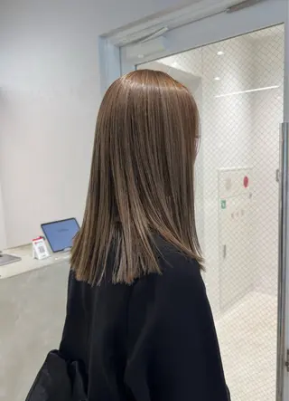 セミロング 透明感カラー✴︎ SAYAKAのヘアスタイル