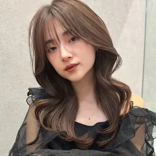 ロング カラー Lond Loire 門前仲町駅 徒歩3分のヘアスタイル