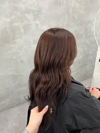 ロング カラー yuuna ✮ door whiteのヘアスタイル
