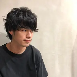 パーマ メンズ 小林 愛花のヘアスタイル