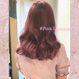 セミロング カラー miyu /トレンド カラー×艶髪のヘアスタイル