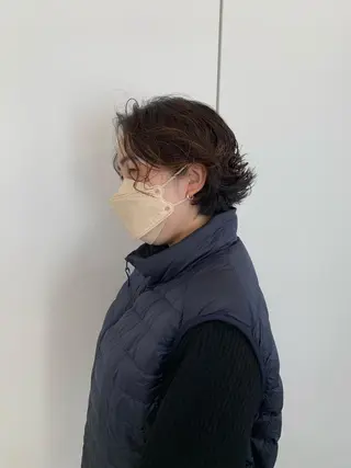 ショート パーマ PAIR DAISUKEのヘアスタイル