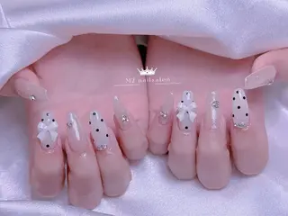 ネイル 長さだし専門店 M2　rikaのネイルデザイン