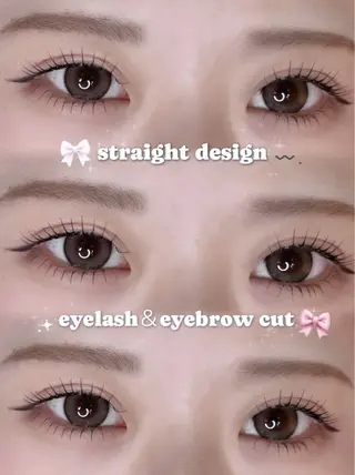 マツエク・マツパ Ange.アンジュ 平本咲来のマツエク・マツパデザイン