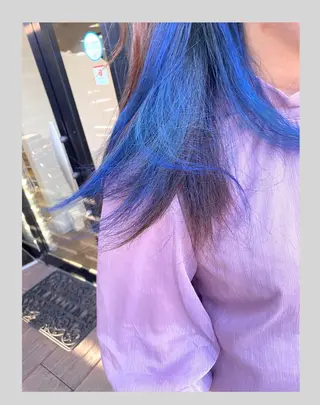 カラー 佐藤 沙也輝のヘアスタイル