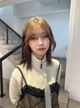 カラー ハイトーン特化 pepe🎀のヘアスタイル