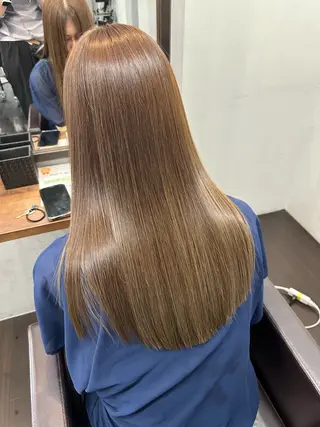 カラー 名駅/艶カラー/原田 永遠のヘアスタイル