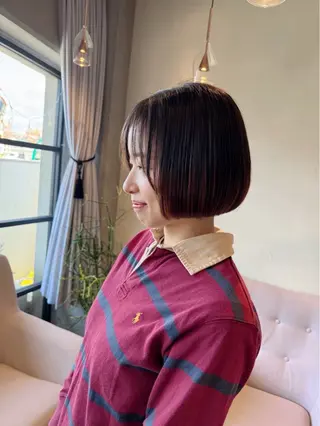 ショート 🌿 miyu/石橋阪大前のヘアスタイル