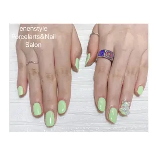 ミディアム ネイル 👑enen style👑のネイルデザイン