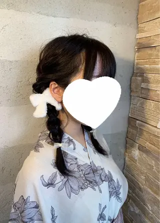 ヘアアレンジ 💙🎀モテ髪 ♡Airi🎀💙のヘアスタイル