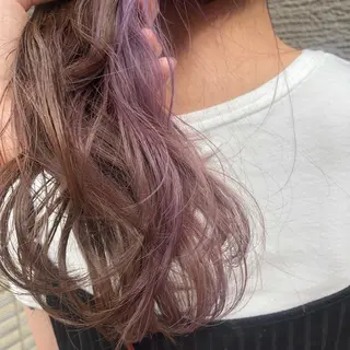 ロング カラー Rina のヘアスタイル