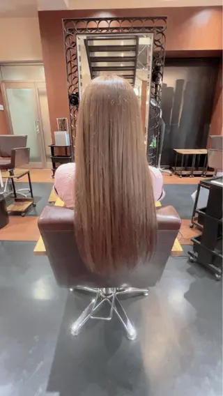 ロング 安藤 伸一のヘアスタイル